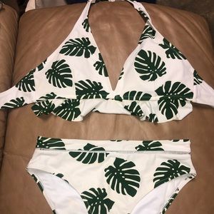 high waisted swimsuit